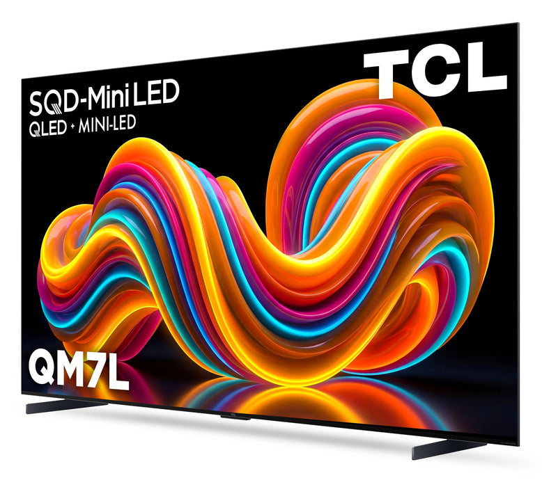 Téléviseur intelligent QD Mini DEL TCL QM7L UHD 4K de 98 po avec Fire TV (98QM7L) - modèle 2026