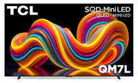  Téléviseur intelligent QD Mini DEL TCL QM7L UHD 4K UHD HDR de 98 po avec Fire TV (98QM7L) - modèle 2026