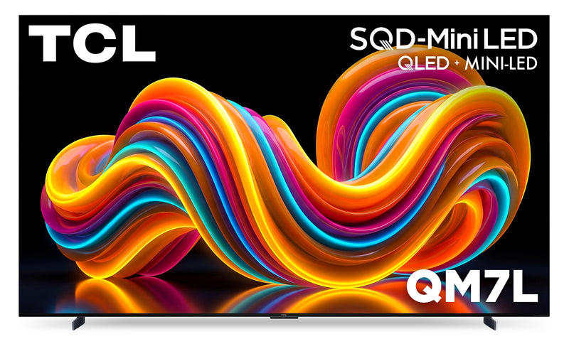 Téléviseur intelligent QD Mini DEL TCL QM7L UHD 4K de 98 po avec Fire TV (98QM7L) - modèle 2026