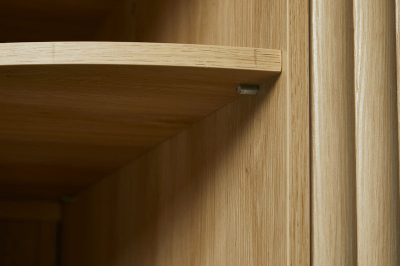 Table de bout moderne Juniper de 20 po - chêne naturel