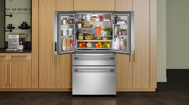 Réfrigérateur KitchenAid de 30 pi³ à portes françaises - acier inoxydable PrintShield - KRMF336SPS