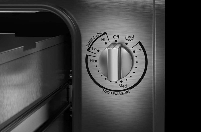 Tiroir-réchaud mijoteuse KitchenAid de 27 po - acier inoxydable PrintShieldMC - KWES727SPS