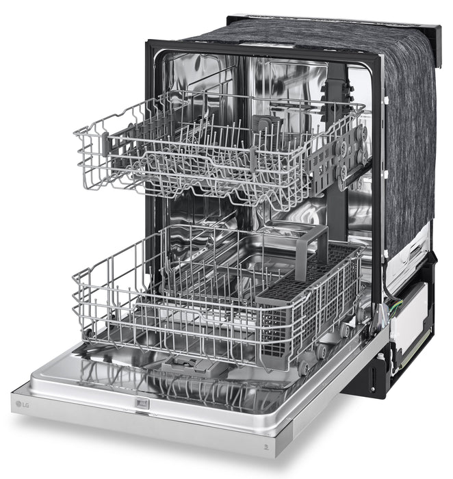 Ensemble de 3 électroménagers LG pour la cuisine - argenté platine et acier inoxydable