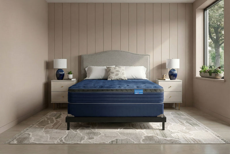 Matelas moyen à Euro-plateau Milano de Springwall pour lit simple 