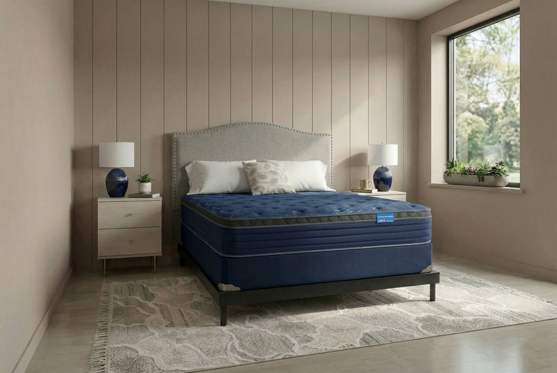 Matelas moyen à Euro-plateau Milano de Springwall pour lit simple 