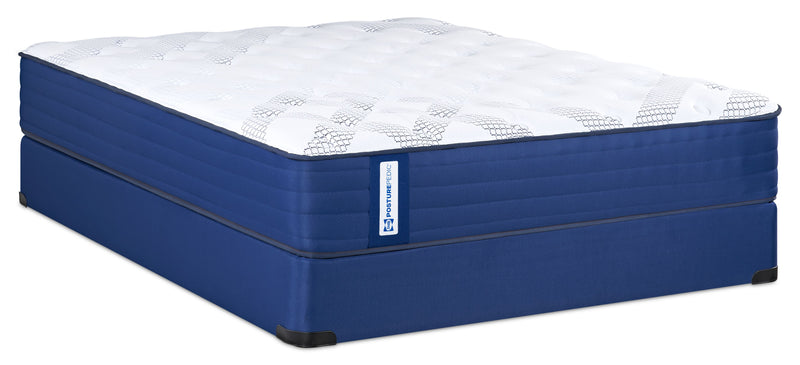 Ensemble matelas moyen à plateau régulier Espanola PosturepedicMD de série 850 de Sealy pour grand lit
