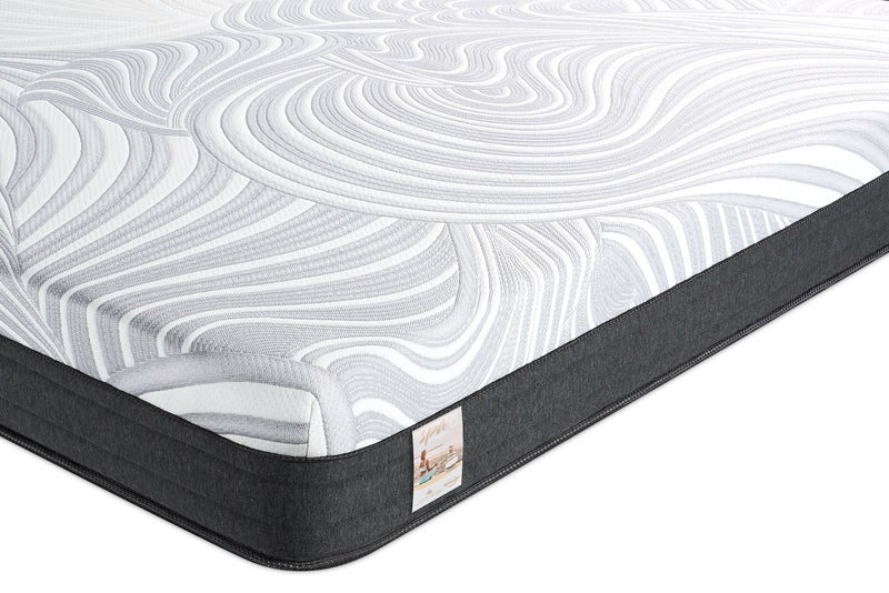 Matelas ferme à plateau-coussin dans une boîte Spa 8 de Springwall pour très grand lit de véhicule récréatif