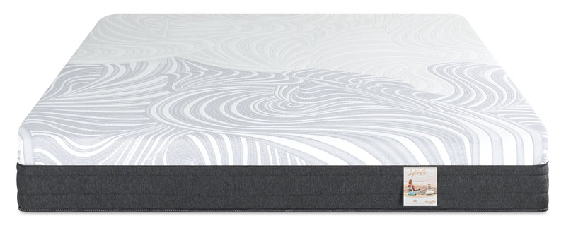 Matelas ferme à plateau-coussin dans une boîte Spa 8 de Springwall pour très grand lit de véhicule récréatif