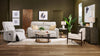 Spencer 80.9" Chenille Fabric Manual Reclining Sofa - Grey | Sofa à inclinaison manuelle Spencer de 80,9 po en tissu de chenille - gris