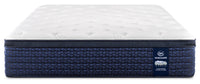  Matelas moyen à Euro-plateau Stonebridge Vanguard de Serta pour lit double