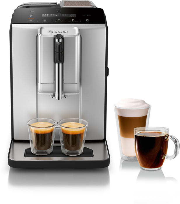 Machine à espresso VeroCafe Bosch de série 300 - argentée - TIU20307