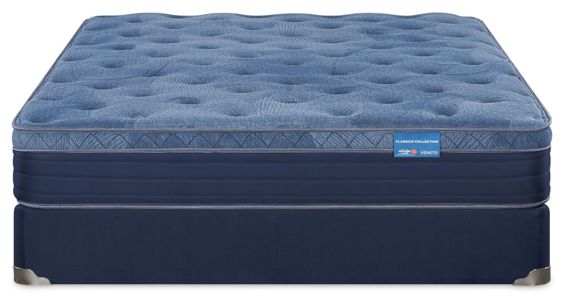 Ensemble matelas moyen à Euro-plateau Veneto de Springwall pour lit simple 