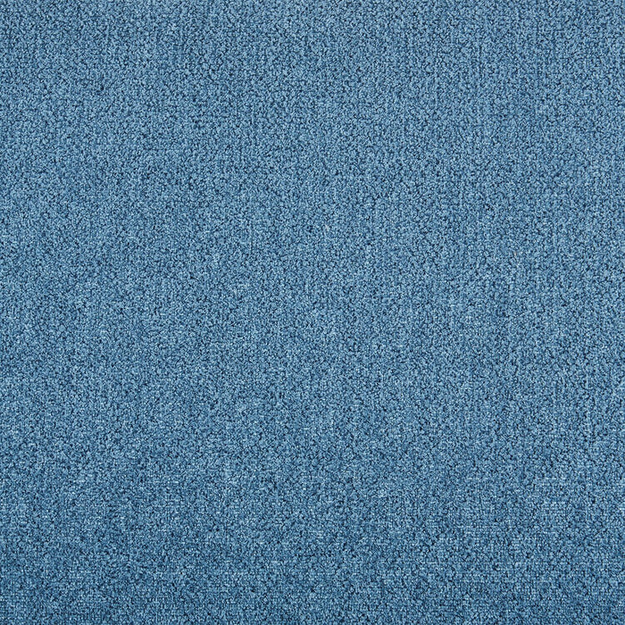 Sofa sectionnel modulaire de droite Voyage 7 pièces en tissu avec console et coussins de dossier amovibles - bleu