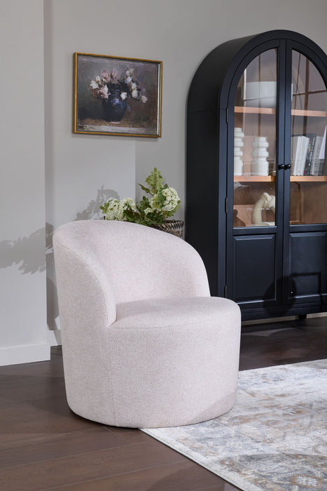 Fauteuil d’appoint Lexi de 28,35 po en tissu - beige