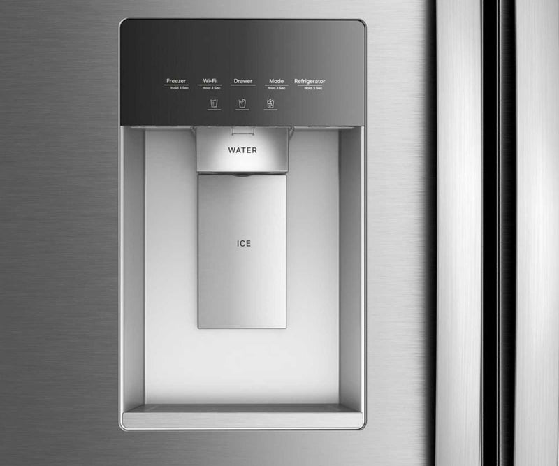 Réfrigérateur Whirlpool de 23,4 pi3 et de 36 po à portes françaises - acier inoxydable résistant aux traces de doigts - WRFC5236RZ