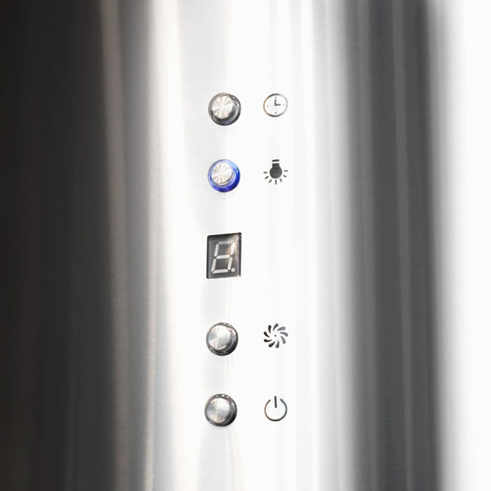 Hotte de cuisinière Victory sans conduit à installer au-dessus d’un îlot - Jupiter