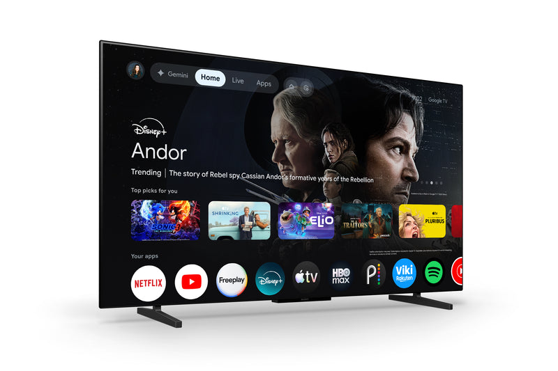 Téléviseur intelligent DELO SONY Bravia 6 HDR 4K de 83 po avec Google TV (13531666) - modèle 2026