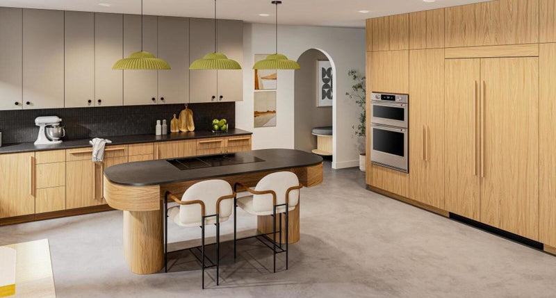 Réfrigérateur encastré KitchenAid de 30 pi3 et de 48 po à compartiments juxtaposés - panneau personnalisable - KBSN748TPA