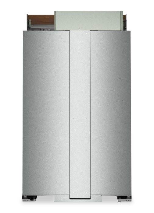 Réfrigérateur encastré KitchenAid de 30 pi3 et de 48 po à compartiments juxtaposés - panneau personnalisable - KBSN748TPA