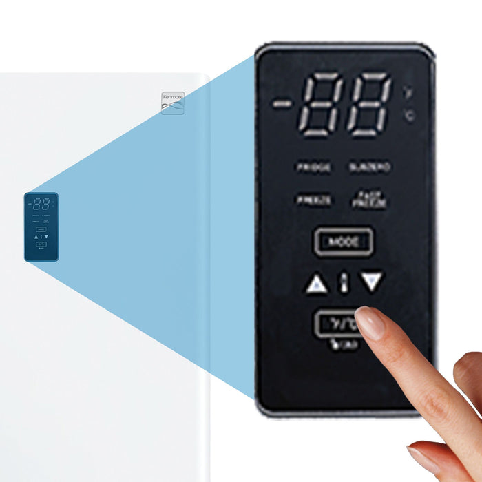 Congélateur vertical Kenmore de 17 pi3 - KKUF17-W