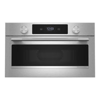 Four à micro-ondes encastré KitchenAid de 27 po avec friture à air - PrintShieldMC - KMBS727SPS