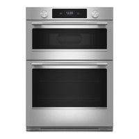 Four mural combiné intelligent électrique KitchenAid de 30 po avec caméra de cuisson – acier inoxydable PrintShieldMC - KOEC930SPS