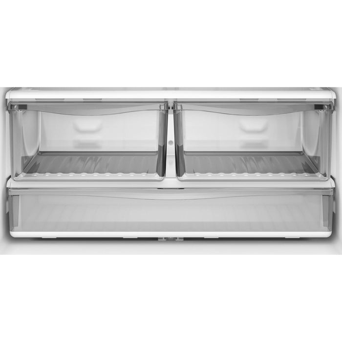 Réfrigérateur KitchenAid de 19 pi³ et de 30 po de profondeur standard à congélateur inférieur - KRBL130SPS