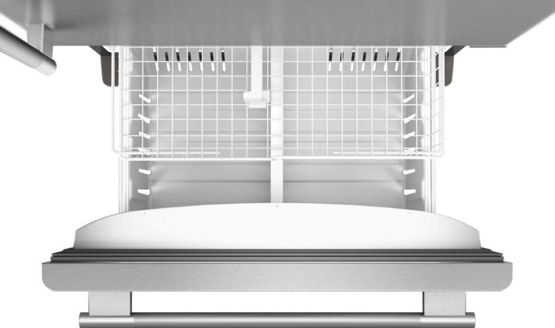 Réfrigérateur KitchenAid de 22 pi³ et de 33 po à congélateur inférieur - acier inoxydable PrintShieldMC - KRBR133SPS