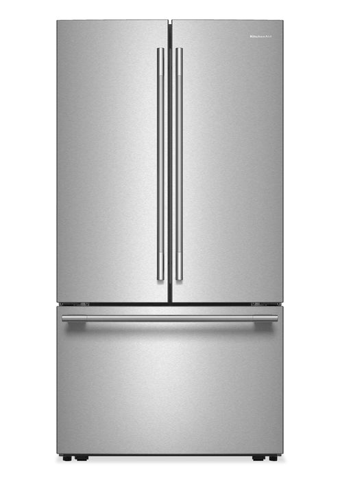 Réfrigérateur à portes françaises KitchenAid de 31 pi³ – acier inoxydable avec fini PrintShieldMC – KRFF336SPS