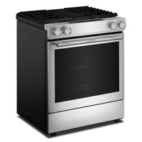 Cuisinière hybride encastrée KitchenAid de 6,4 pi3 et de 30 po - acier inoxydable PrintShieldMC - KSDV730TPS