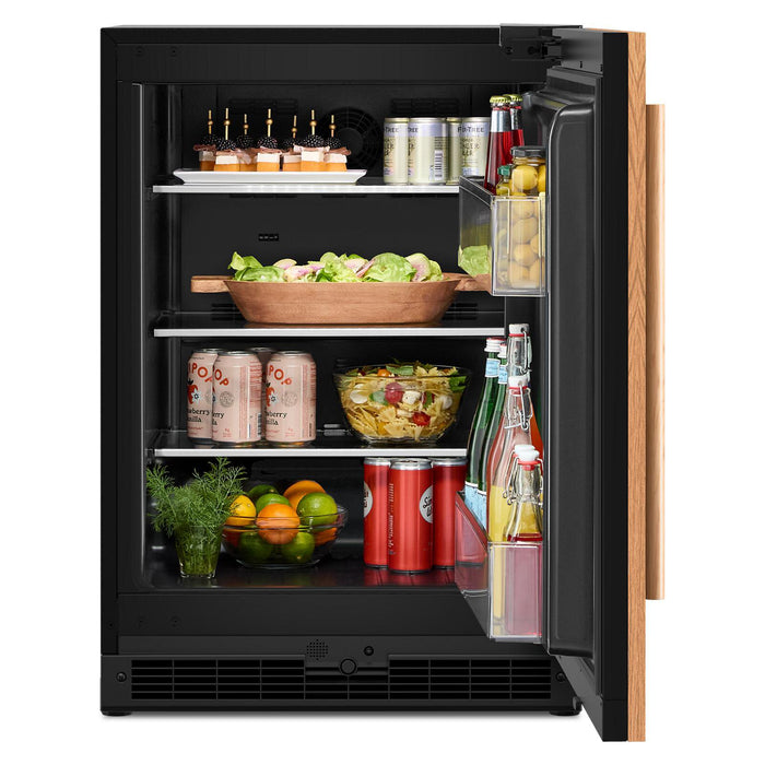 Réfrigérateur KitchenAid de 5 pi3 et de 24 po sous le comptoir - prêt pour panneau - KURR124SPA