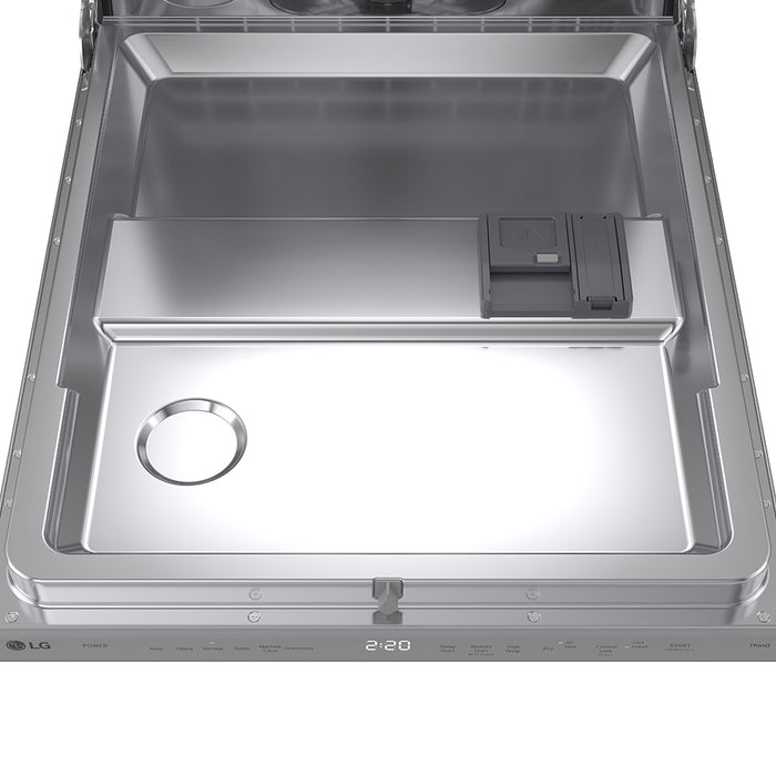 Lave-vaisselle LG de 22,37 po et de 52 dB avec commandes sur le dessus et FlushFitMC - acier inoxydable - LDNPC227S