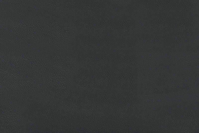 Sofa sectionnel inclinable Leo 6 pièces en tissu d’apparence cuir avec console de rangement et 2 porte-gobelets - gris