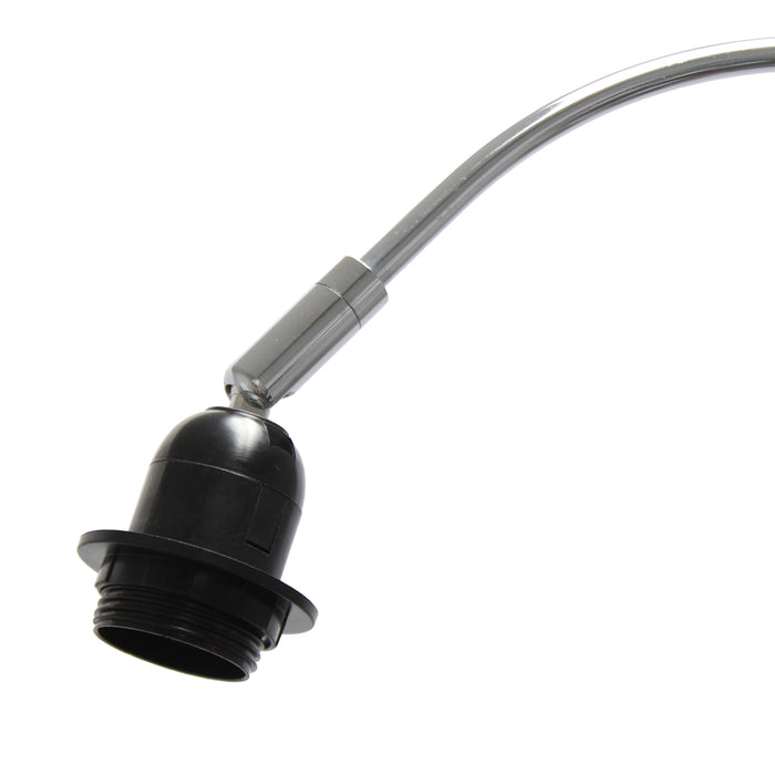 Lampe à pied arquée de Simple Designs - nickel brossé