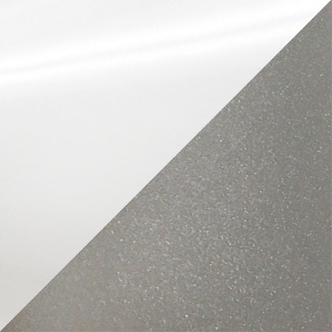 Lampe à pied contemporaine Medusa de Simple Designs de 67 po à plusieurs têtes à 5 ampoules avec col de cygne réglable - grise et blanche