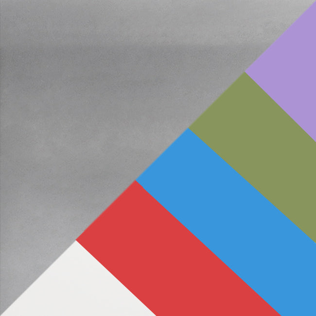 Lampe à pied contemporaine Medusa de Simple Designs de 67 po à plusieurs têtes à 5 ampoules avec col de cygne réglable et abat-jours primaires multicolores - argentée