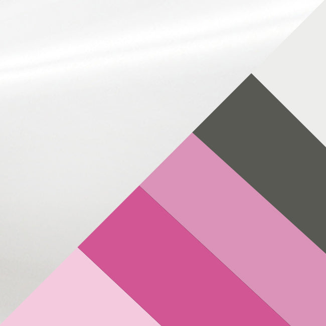 Lampe à pied contemporaine Medusa de Simple Designs de 67 po à plusieurs têtes à 5 ampoules avec col de cygne réglable - rose, blanche et grise