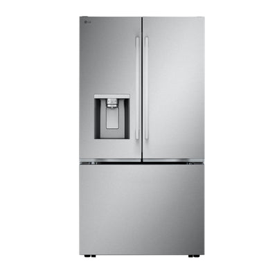 LG 36" 26 Cu. Ft. Counter-Depth French Door Refrigerator – Stainless Steel - LF26WCH62S | Réfrigérateur LG de 26 pi3 et de 36 po de profondeur comptoir à portes françaises - acier inoxydable - LF26WCH62S | LF26WCHS