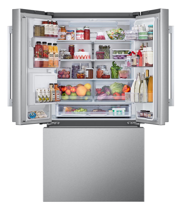 Réfrigérateur à 3 portes LG de 31 pi3 et de 36 po à portes françaises de profondeur standard MAXMD - LF31WSH63S