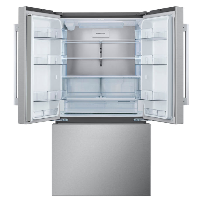 Réfrigérateur à 3 portes LG de 32 pi3 et de 36 po à portes françaises de profondeur standard MAXMD - LF32BSH42S