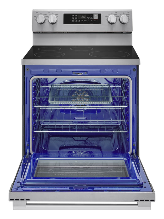 Cuisinière à induction LG de 6,3 pi3 et de 30 po avec convection ProBake ConvectionMD - acier inoxydable - LRIN6323YE 