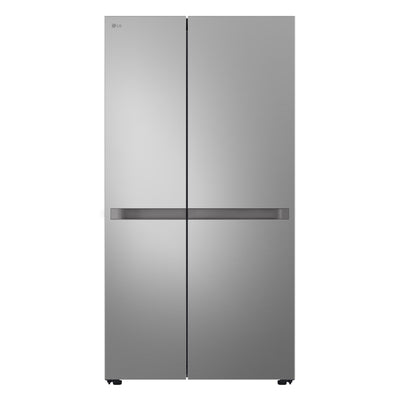 LG 36" 23 Cu. Ft. Counter-Depth Side by Side Refrigerator - Prime Silver - LS23NCP20V | Réfrigérateur LG de 23 pi3 et 36 po de profondeur comptoir à compartiments juxtaposés - argenté Prime - LS23NCP20V