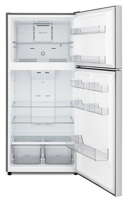 Réfrigérateur LG de 18 pi3 et de 30 po à congélateur supérieur - LT18SO000S 
