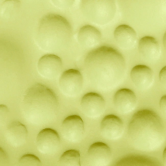 Lampe de table de Simple Designs ovale en céramique à stuc texturé - verte