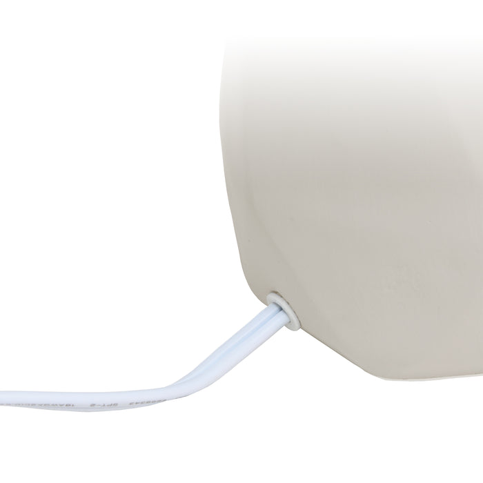 Lampe géométrique de Simple Designs en béton - noire