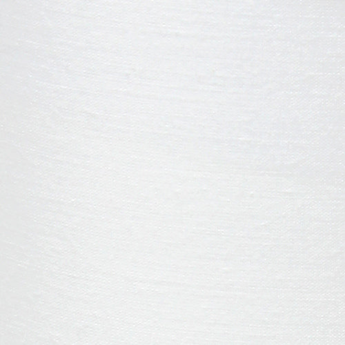 Mini lampe de table de Simple Designs chromée avec abat-jour incliné en tissu - blanche