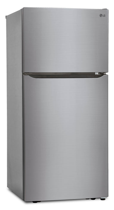 Réfrigérateur LG de 20 pi3 et de 30 po à congélateur supérieur - argenté platine - LTCS20020V 