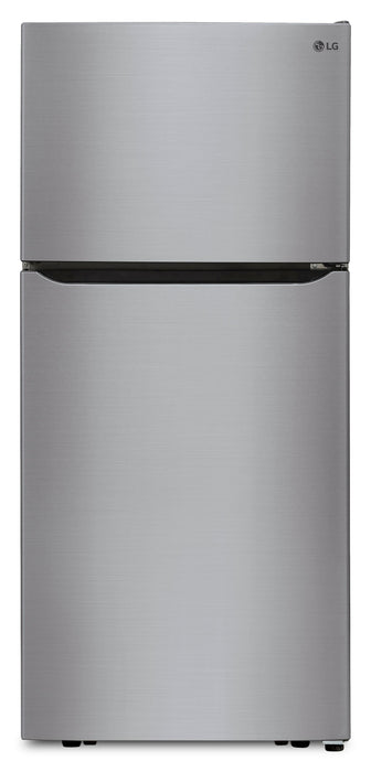 Réfrigérateur LG de 20 pi3 et de 30 po à congélateur supérieur - argenté platine - LTCS20020V 