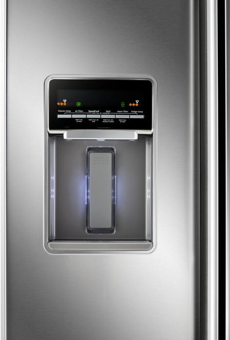 Réfrigérateur Maytag de 20 pi³ et de 30 po à portes françaises - acier inoxydable résistant aux traces de doigts - MFW2055FRZ