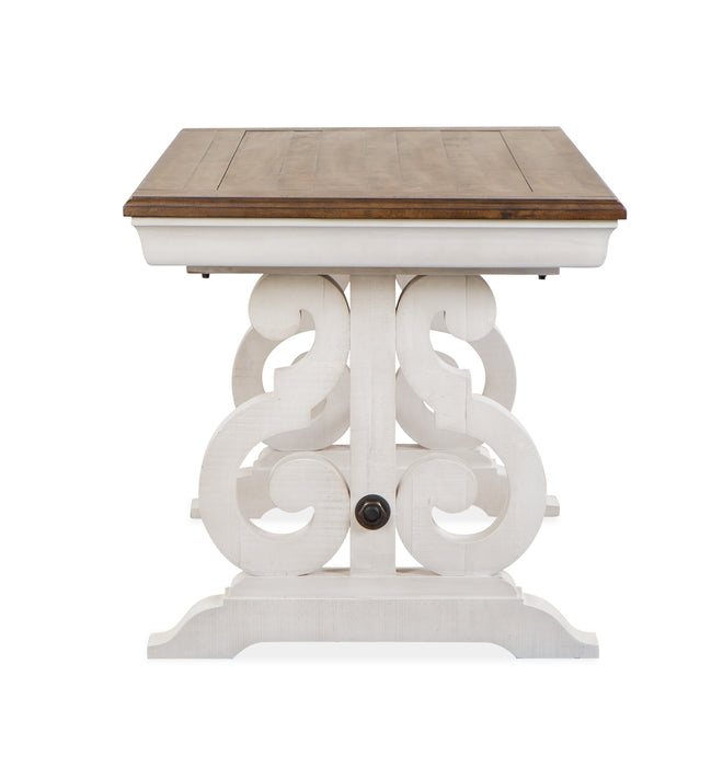 Bureau Milson de 29,88 po avec rangement - albâtre